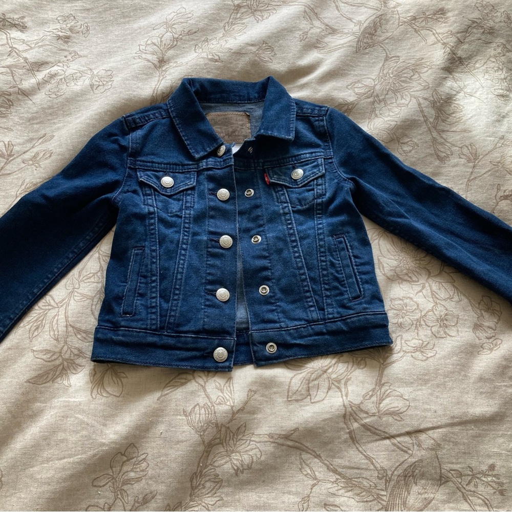 Adorable 3T Levi's Blue Jean Jacket Classic Trucker Style